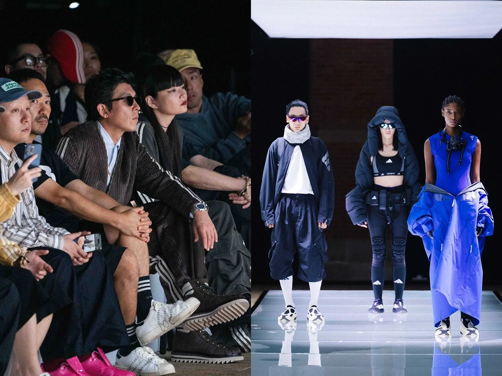 adidas 上海時裝周「POWER OF THREE」重磅壓軸登場：陳冠希、Poggy 等人皆現身，共創三條線的未來宣言！