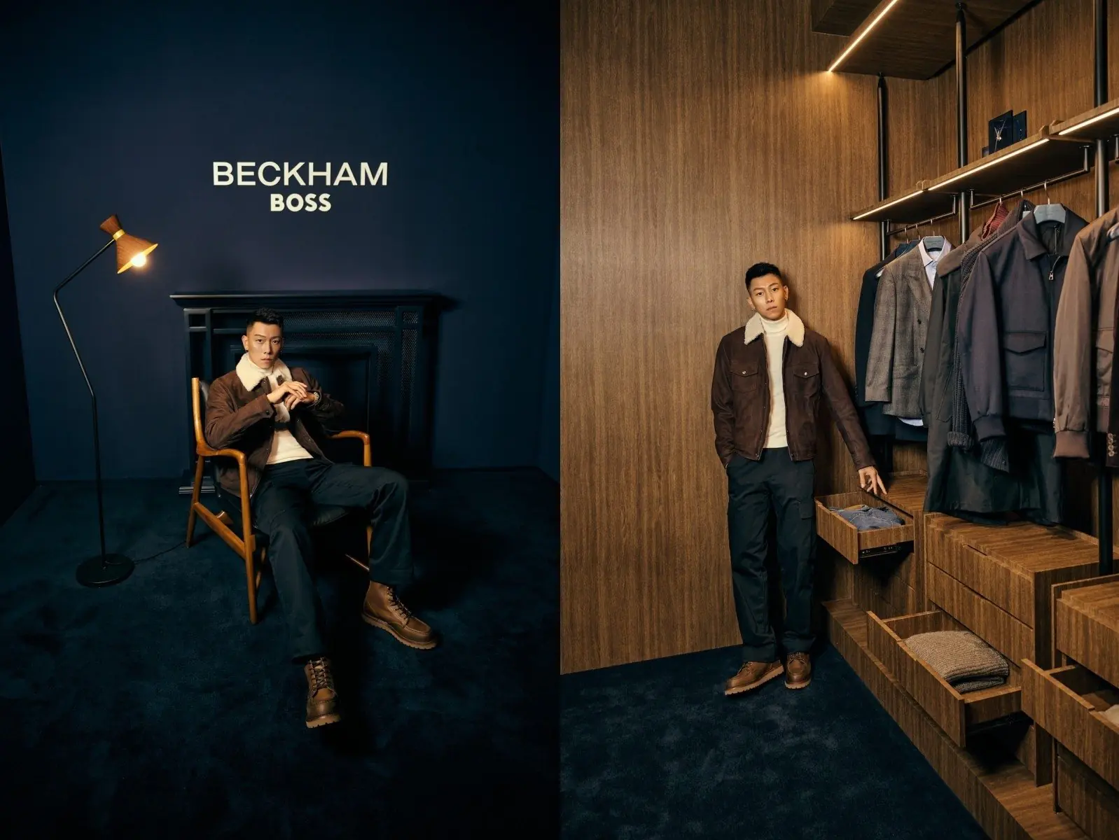 走進貝克漢的紳士世界： 瘦子 E.SO 演繹 BECKHAM x BOSS 秋冬英倫風尚