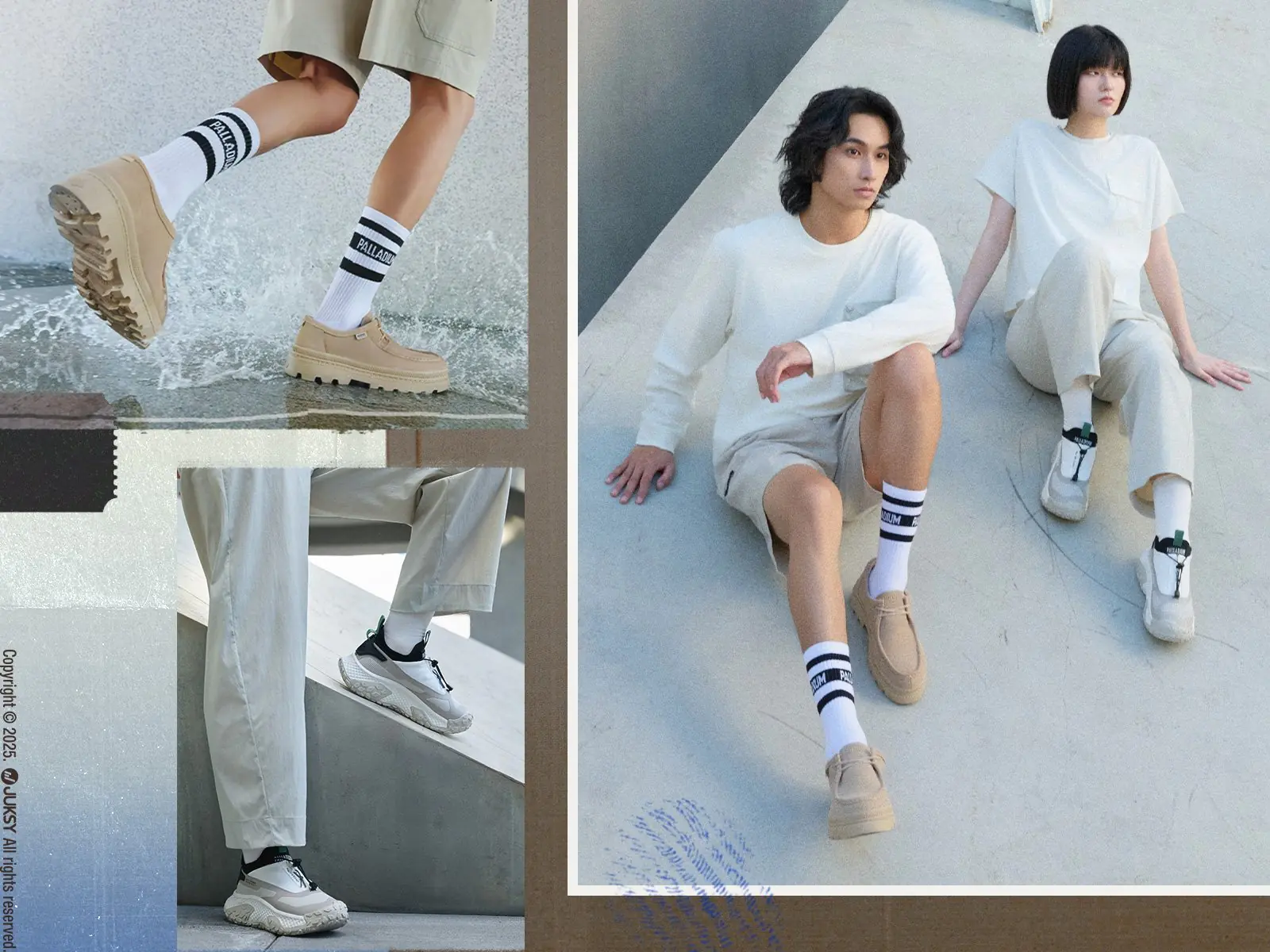 「Threads 爆紅樂福鞋」竟然推出防水版！？編輯搶先開箱 TROOPER LOAF 防水麂皮樂福鞋，PALLADIUM 新推出 「一拉即走」快穿拉鍊波浪鞋，晴雨兩穿、都市、戶外探索不設限！