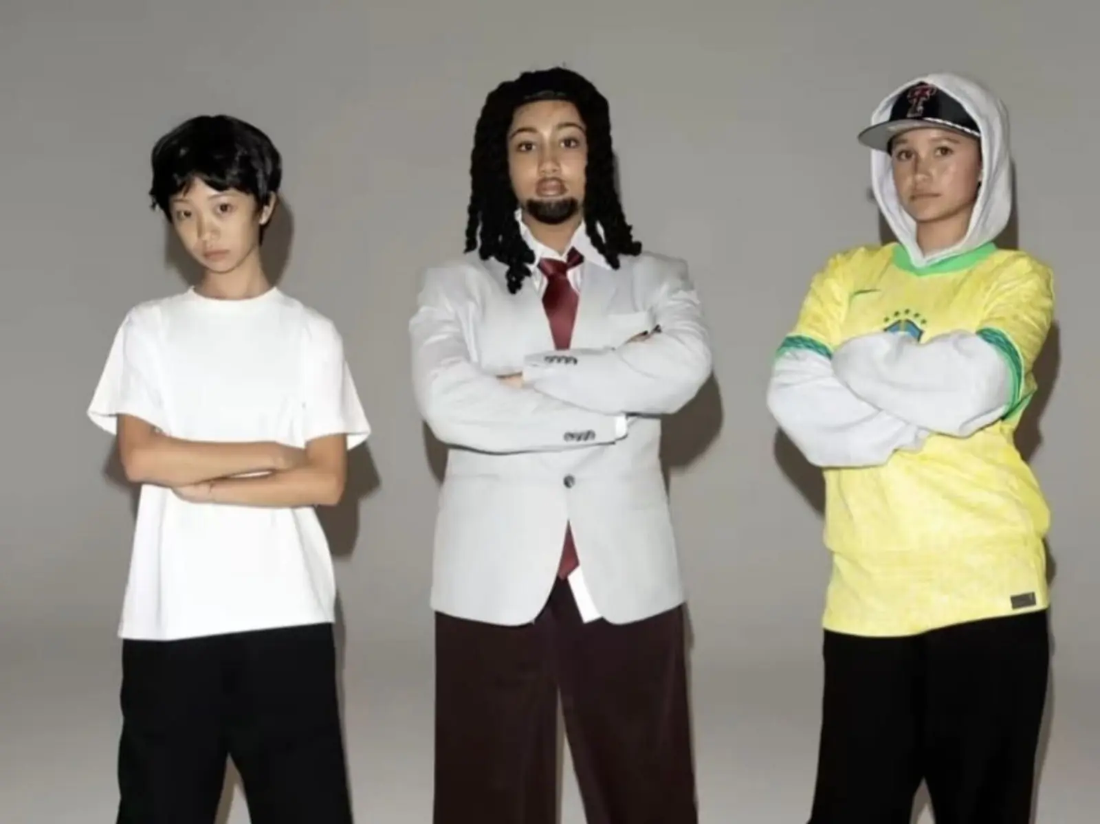 North West 萬聖節裝扮贏麻了！完美複製 Kai Cenat、Ray 和 Tota 三位知名實況主！