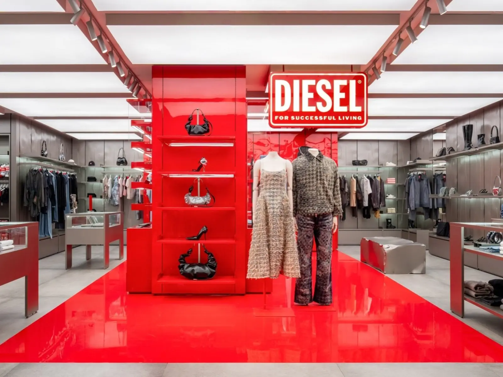 Diesel 台中新光三越全新專櫃正式開幕！以叛逆與創意征服中台灣展現品牌自由靈魂