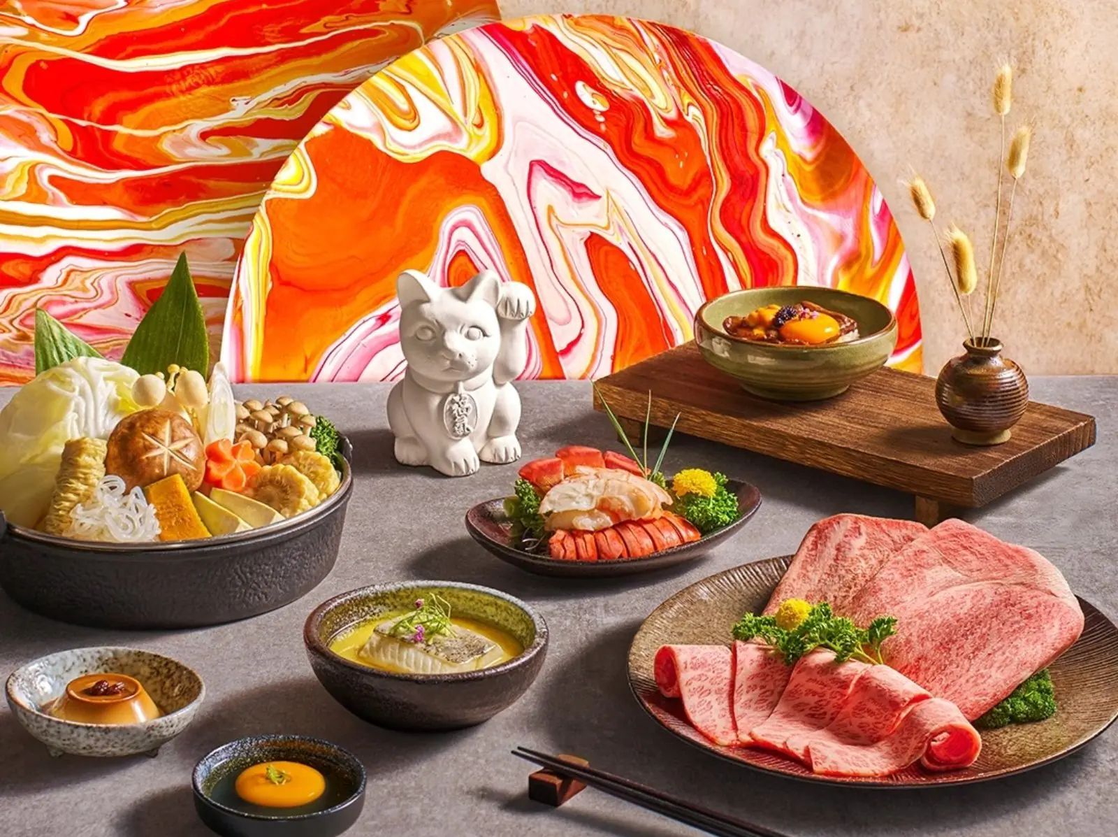 Extension 1 by 橘色推出「壽喜燒強運套餐」！菜單、價格、訂位資訊⋯一次看！