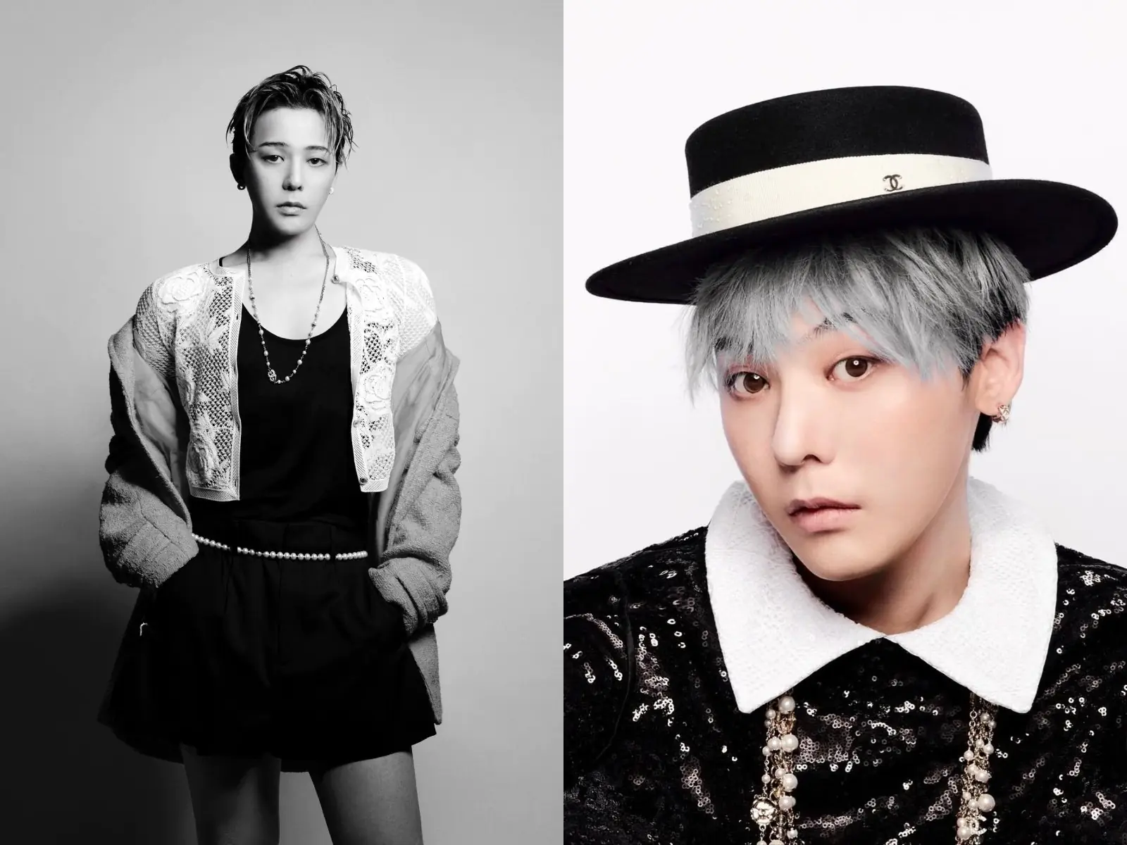 GD 權志龍 IG 分享 Chanel 香奈兒「女裝男穿」時尚大片！網喊：「比 Jennie 還美！」