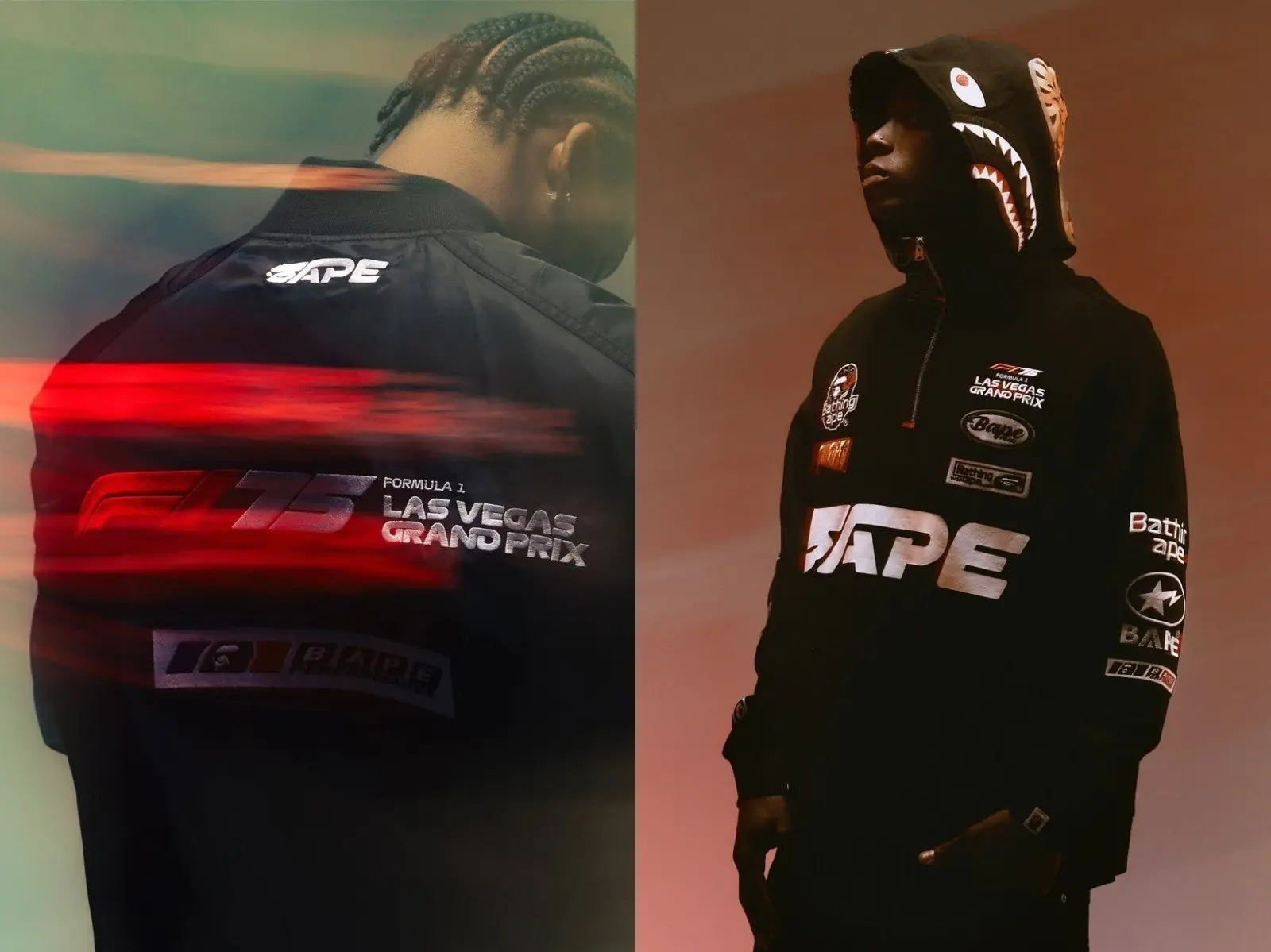 BAPE 再攜手 F1 打造拉斯維加斯限定系列！限定服飾與限量 BE@RBRICK 即將登場