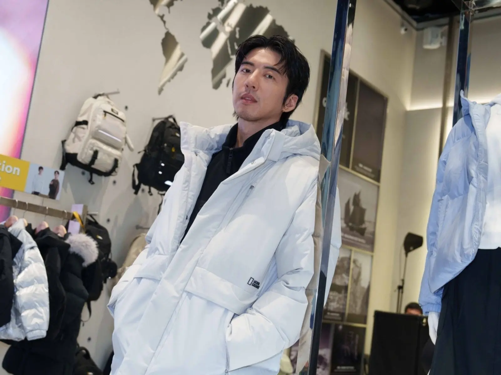 《回魂計》傅孟柏親自演繹國家地理 2025 秋冬羽絨系列！雙面男神展現冬季機能美學