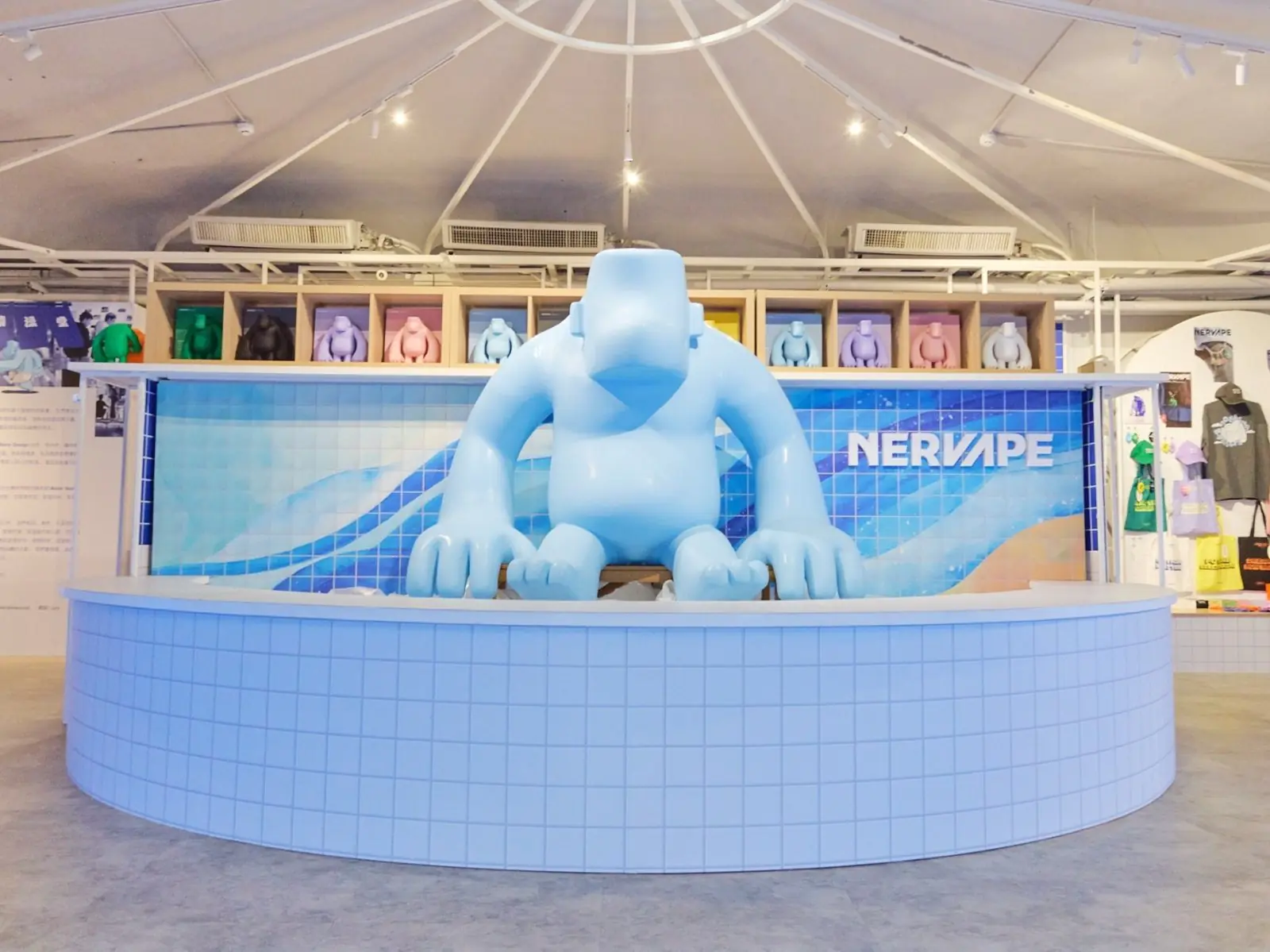 潮玩新勢力 Nervape 登陸台北打造《猿澡堂》展覽！從數位共創到實體雕塑，打造沉浸式潮玩體驗！