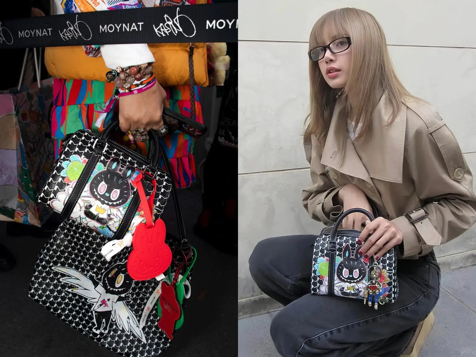 BLACKPINK Lisa 同款 MOYNAT 與 LABUBU 拉布布聯名精品包登台開賣！系列亮點一次看～