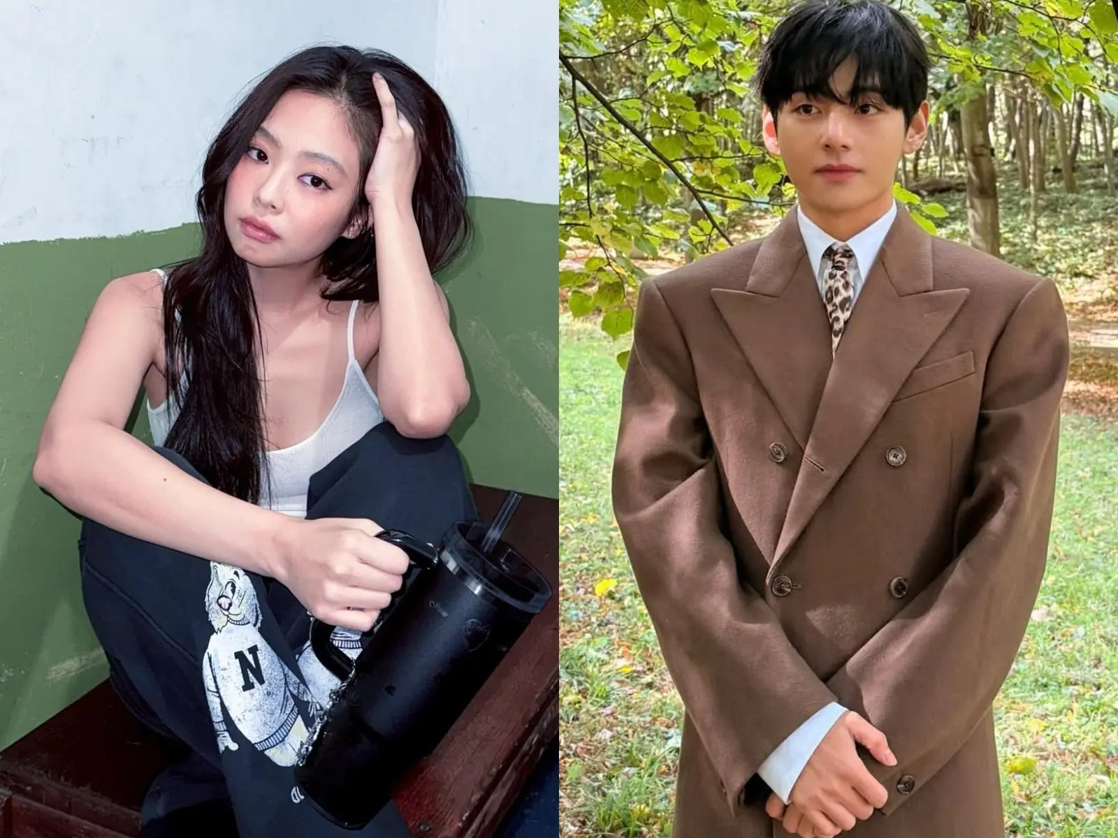BTS V、BLACKPINK Jennie 疑似戀情復合！遭眼尖粉絲發現多次行程重疊、情侶裝引熱議！
