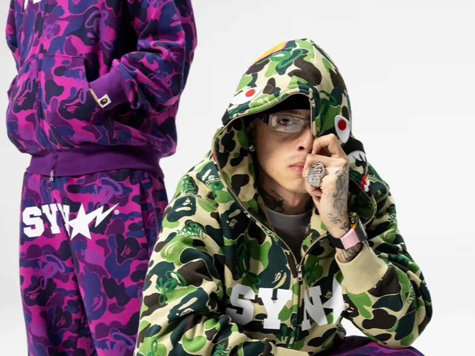 Central Cee 主導 BAPE x Spotify x SYNA 三方聯乘系列開賣倒數！多款重點設計一次看！