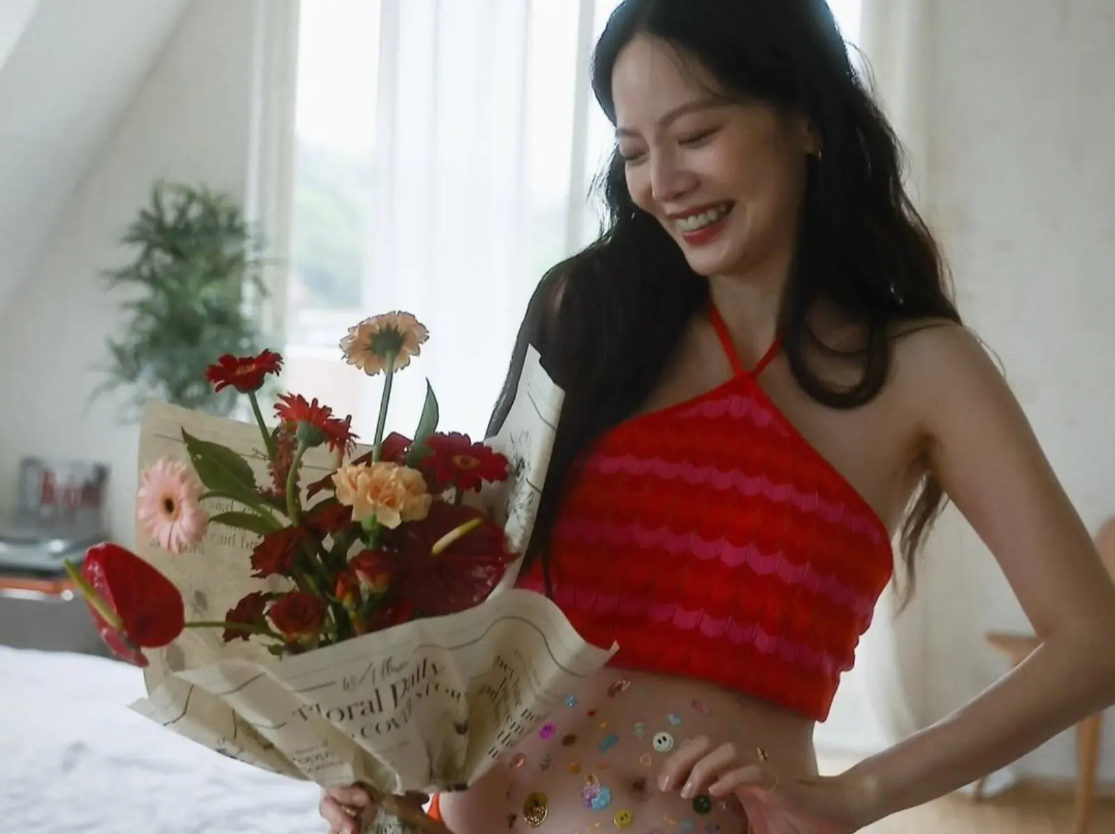 曾之喬 37 歲生日曬孕肚美照！親曝最期待和兒子一起做這件事！