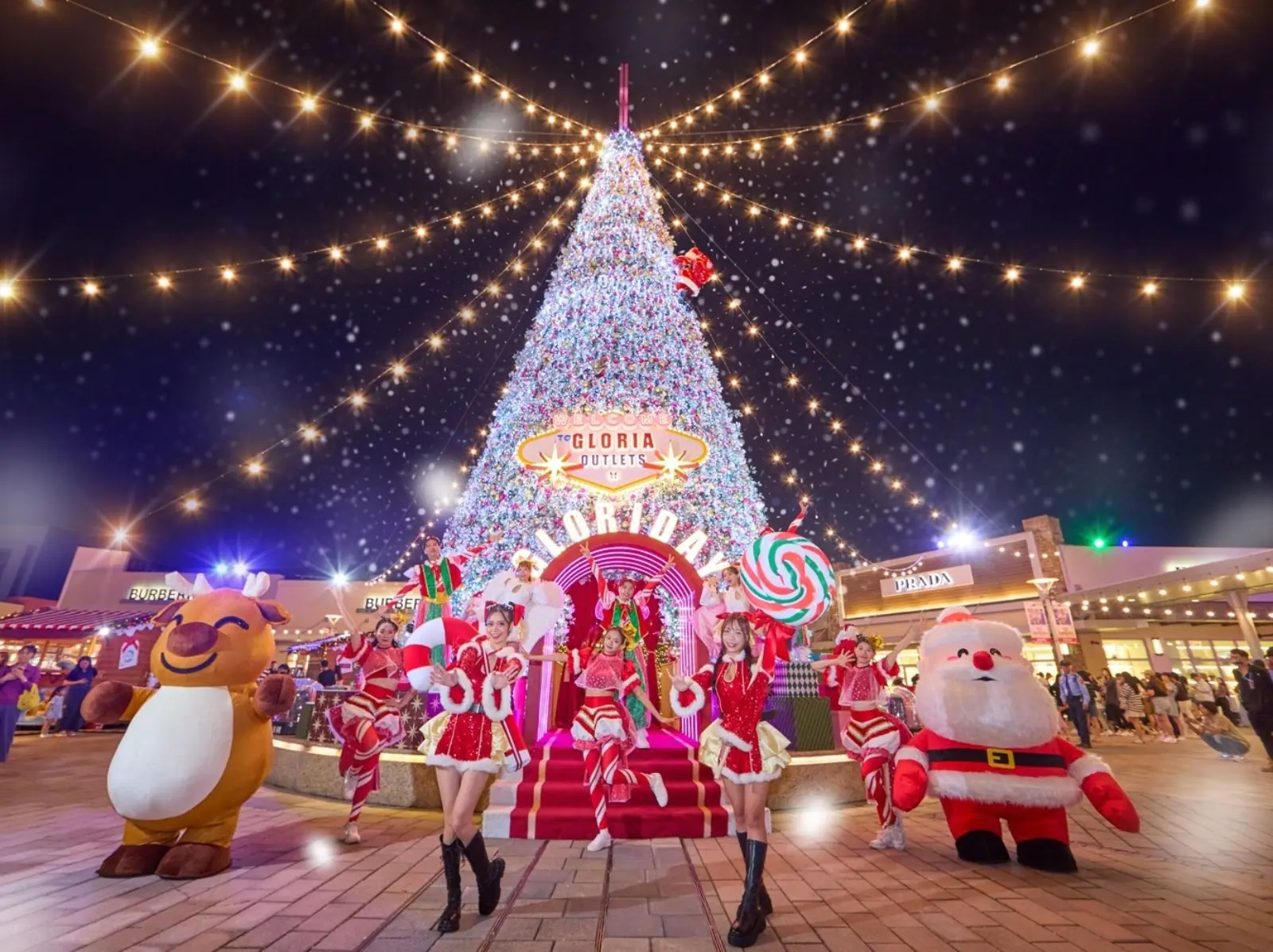 「Lights, Camera, Gloriday Cheers! 華泰名品城 10th 週年聖誕村」登場！活動、攤位、遊行時間⋯一次看！