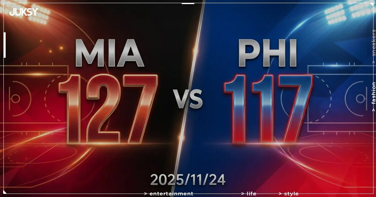 [2025/11/24 熱火 @ 七六人] Powell狂砍32分 熱火客場力克七六人奪勝