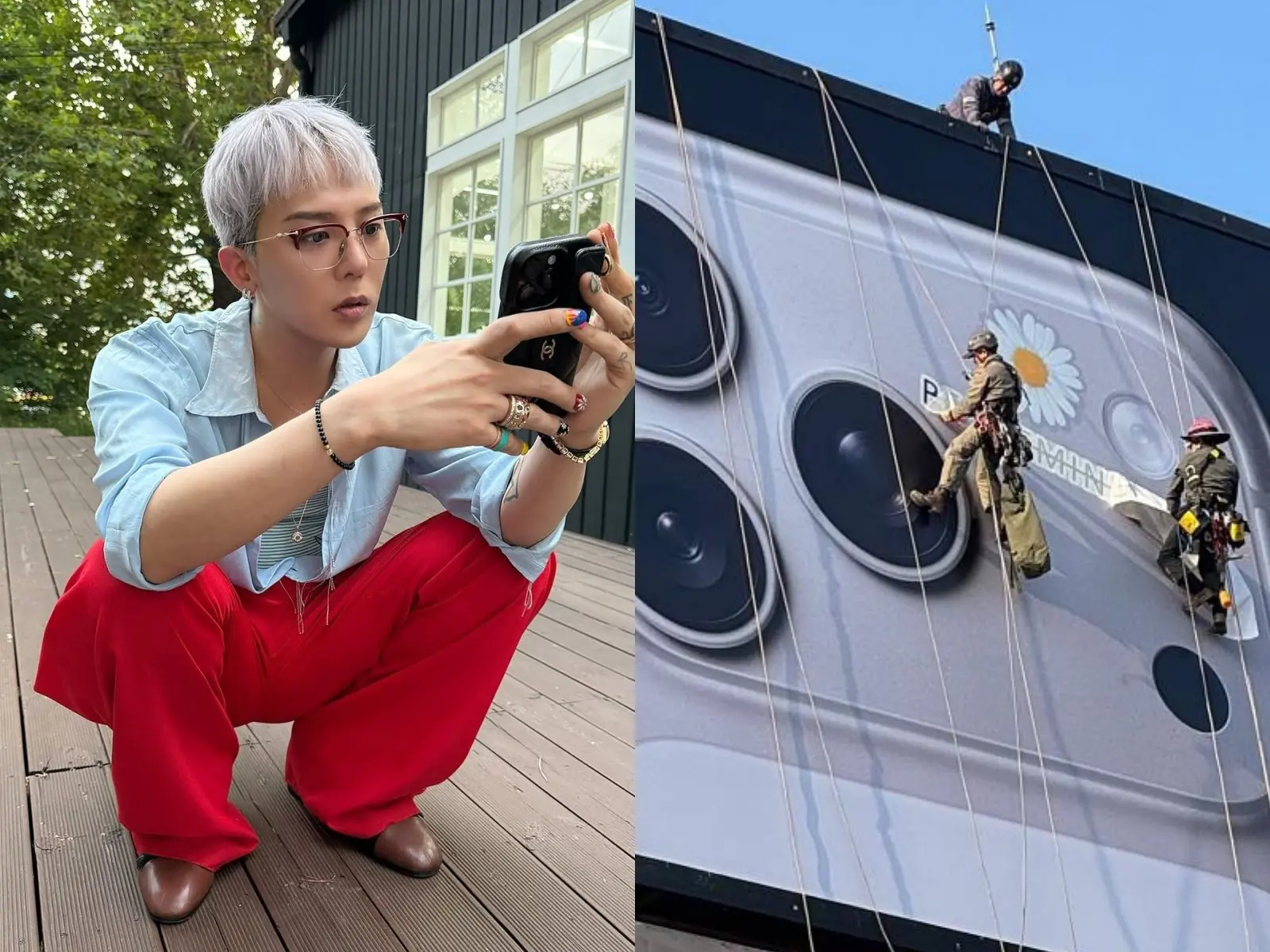 GD 要跟 Apple 聯名了？iPhone 17 Pro 看板出現權志龍雛菊與《Übermensch》字樣