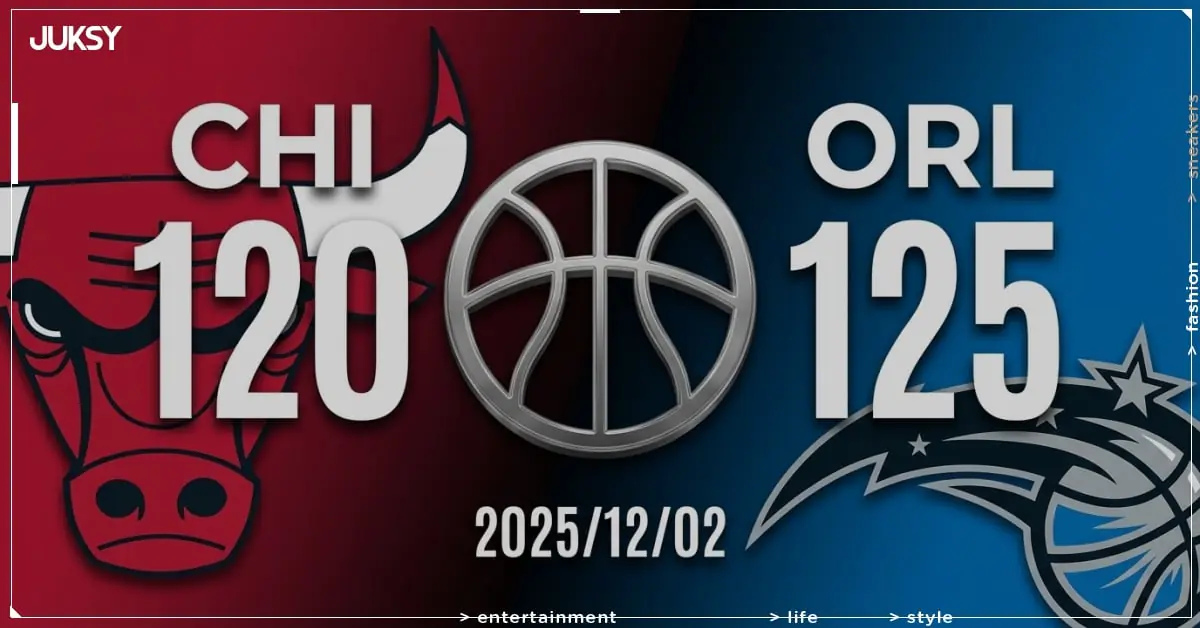 [2025/12/02 公牛 @ 魔術] Bane轟37分領軍 魔術主場5分險勝公牛