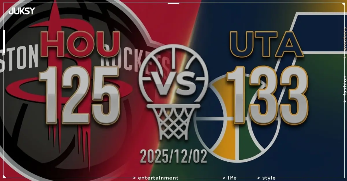 [2025/12/02 火箭 @ 爵士] Markkanen轟29分George攻28分 爵士主場力克火箭奪勝