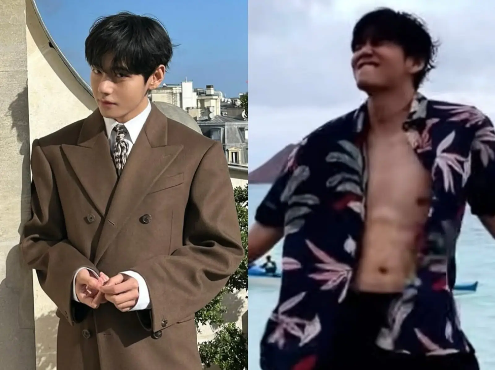 BTS 防彈少年團 V 海邊跳舞片段曝光，結實「肌肉身材」成亮點！