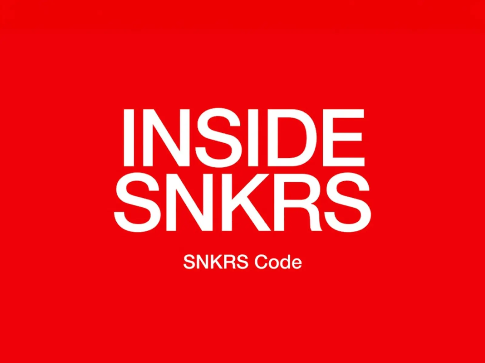 Nike 推出 SNKRS Code 密碼解鎖機制！限量球鞋化身互動尋寶遊戲