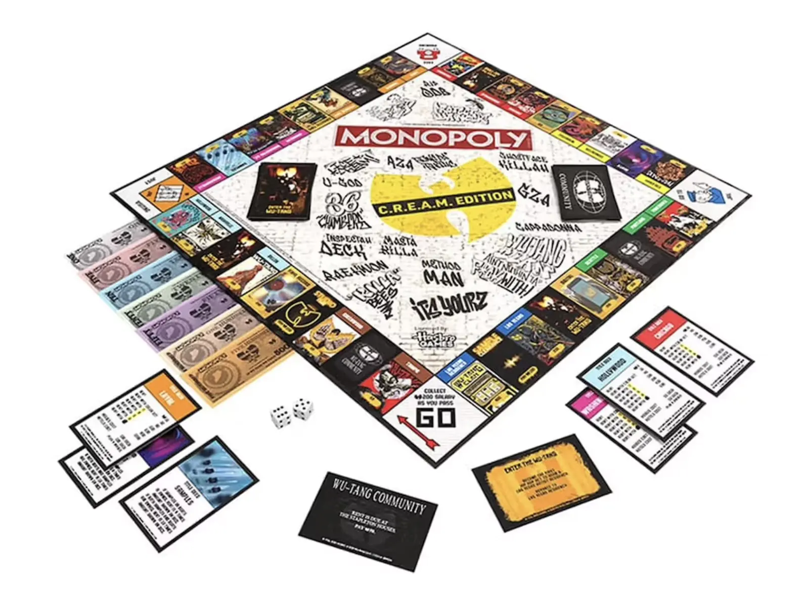 經典桌遊《大富翁》推出「武當幫 Wu‑Tang Clan」聯名版本！特色棋子、專屬棋盤⋯一次看！