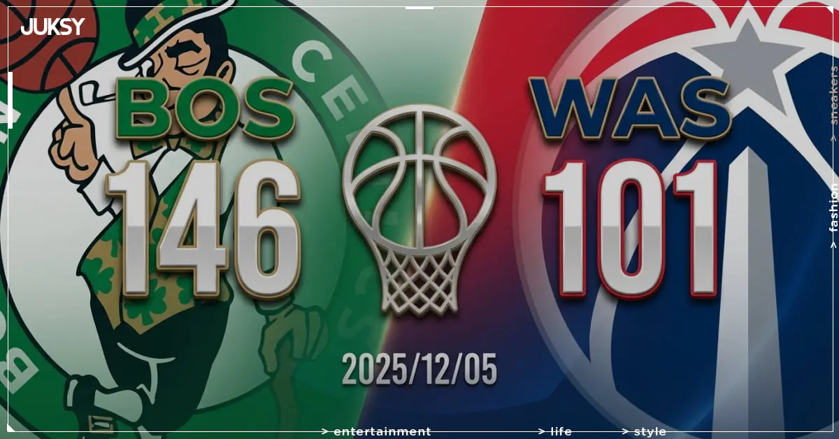 [2025/12/05 塞爾提克 @ 巫師] White轟30分率隊狂勝45分 塞爾提克客場完勝巫師