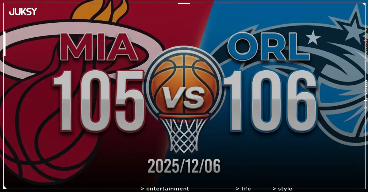 [2025/12/06 熱火 @ 魔術] Wagner狂砍32分 魔術主場1分險勝熱火