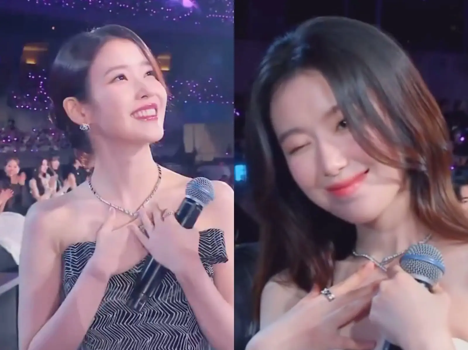 2025 AAA／i-dle 舒華向 IU 告白，模仿《苦盡柑來遇見你》金宣虎 WINK 引爆 5 萬人尖叫！