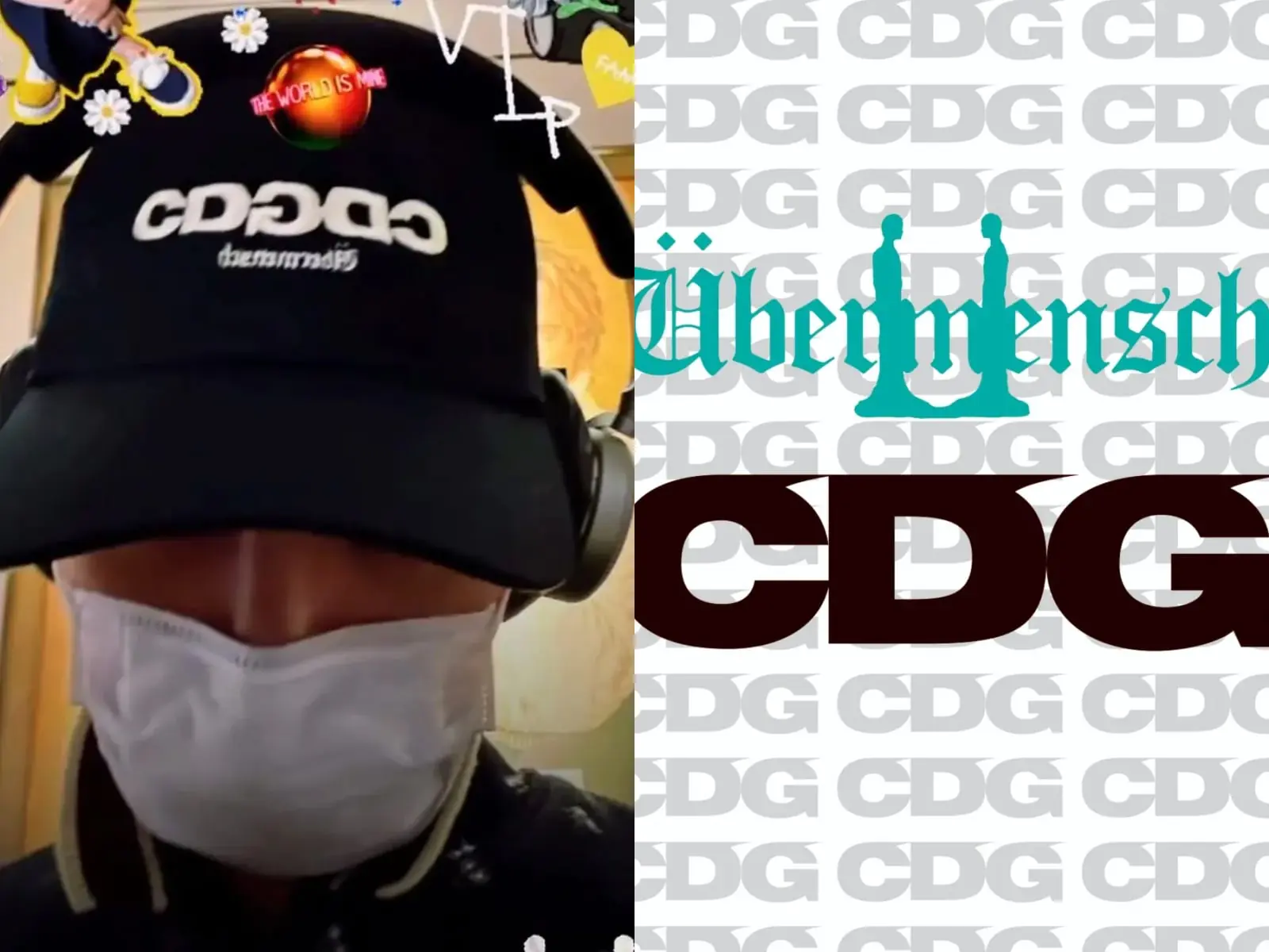 G-DRAGON 權志龍 x CDG 首度合作曝光！《Übermensch》主題聯名系列即將登場