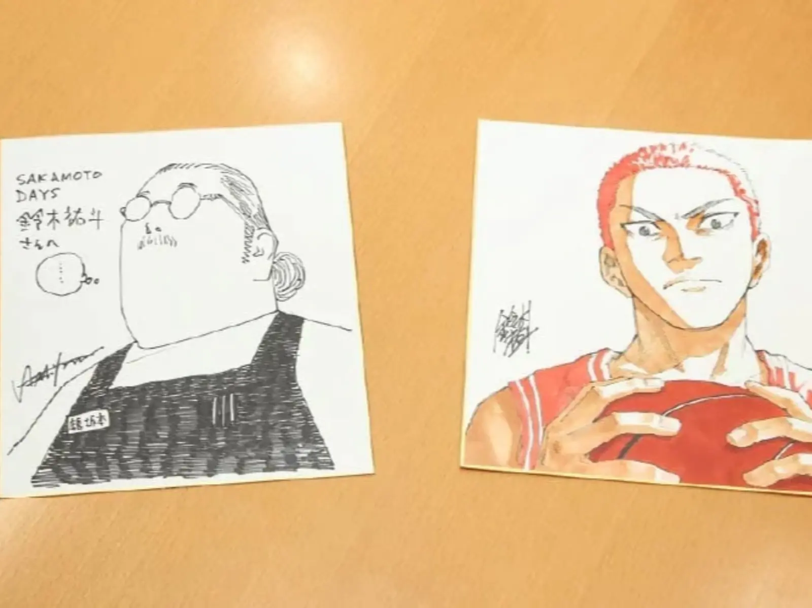 《坂本日常》與《灌籃高手》夢幻聯動！井上雄彥畫「坂本太郎」太像「安西教練」引起熱議
