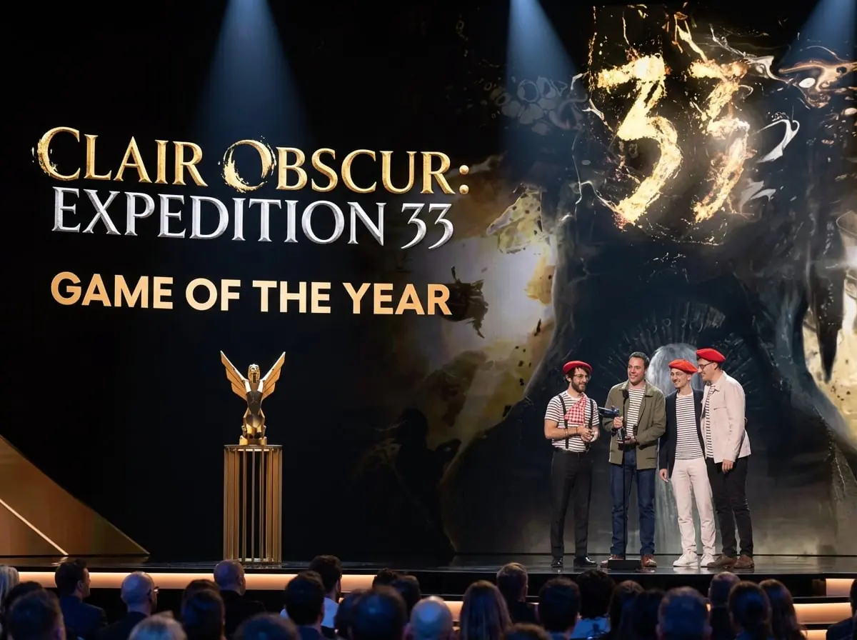 光與影：33號遠征隊橫掃TGA 2025 9項大獎創獨立遊戲奇蹟