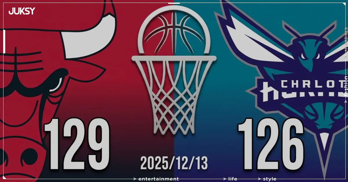 [2025/12/13 公牛 @ 黃蜂] Giddey雙十助陣 公牛客場險勝黃蜂3分