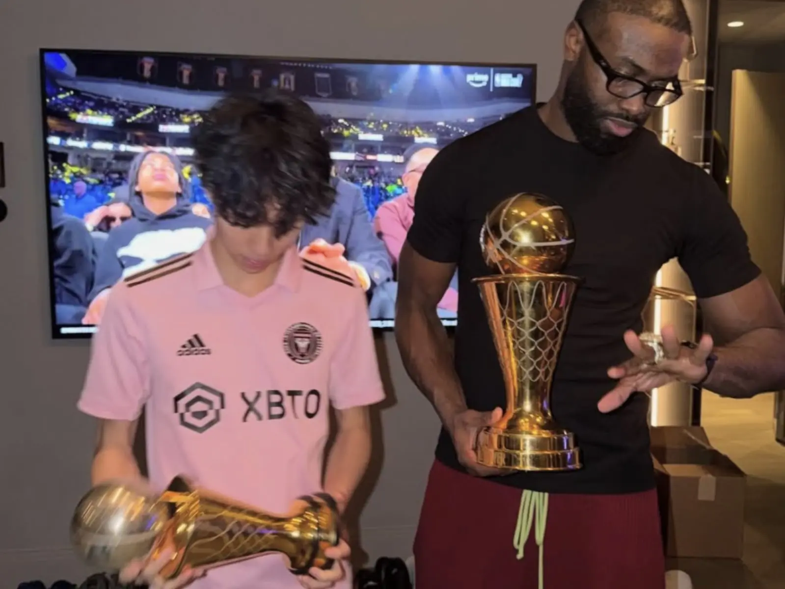 Ray、Jaylen Brown 練球直播懶人包整理！一見面就虧髮際線、在塞爾提克球館「炸屎」！