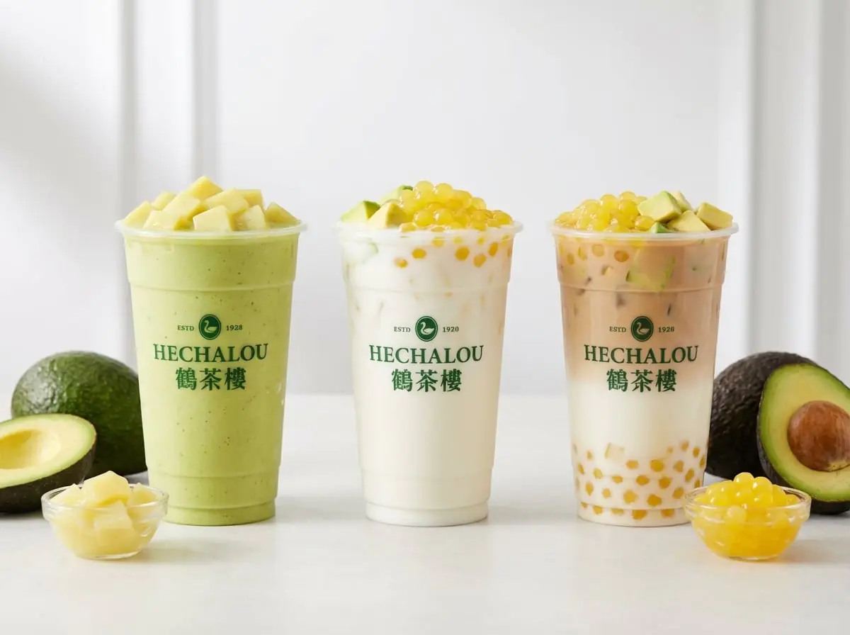 酪梨珍珠太狂！鶴茶樓「酪梨大王系列」5款新品12/17開賣 第2杯半價限時搶