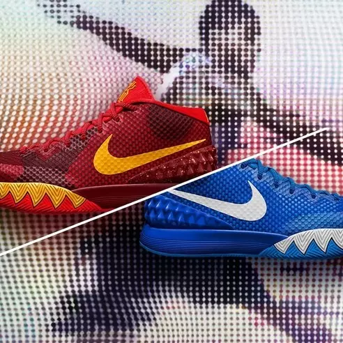 KYRIE IRVING今日在布魯克林穿著KYRIE1 NIKEID 版亮相