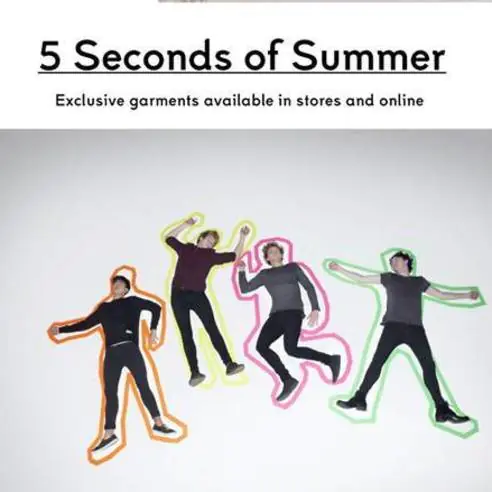 天氣冷颼颼，就讓2014最強男團來溫暖你心!! 5 Seconds Of Summer BY PULL&BEAR 限量系列獨家上市