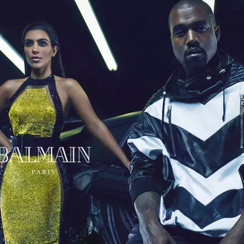 金卡達夏、Kanye West 加入 BALMAIN 大軍