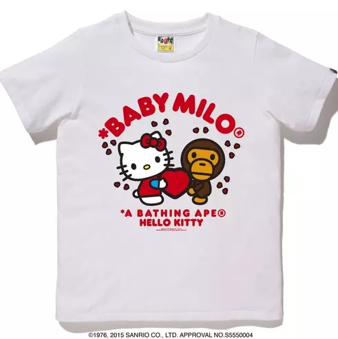 A BATHING APE ® x Hello Kitty 情人節限定單品