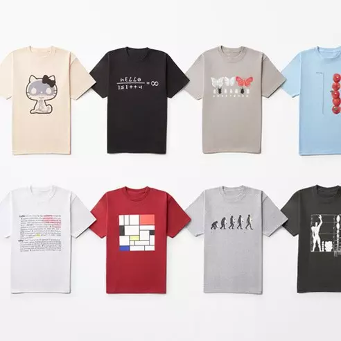 nendo 設計的 Hello Kitty T 恤，男生們也可以穿