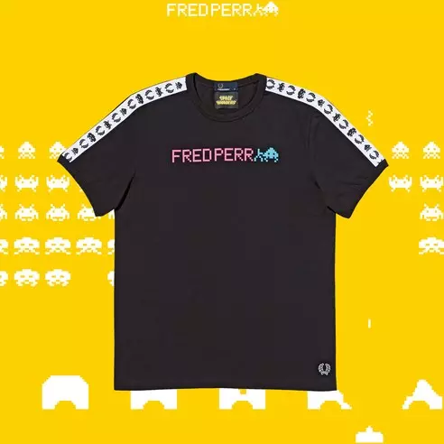 FRED PERRY × SPACE INVADERS復古電玩與時尚品牌的經典結合