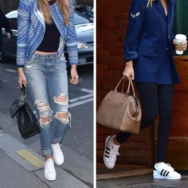 脫下高跟鞋也可以魅力四射！Gigi Hadid 球鞋穿搭街拍特輯