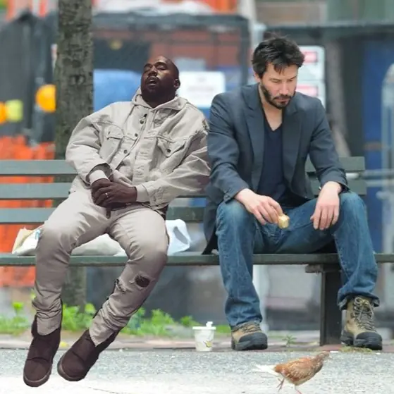 買不到 Yeezy 的報復？肯爺睡覺引來網友惡搞風潮