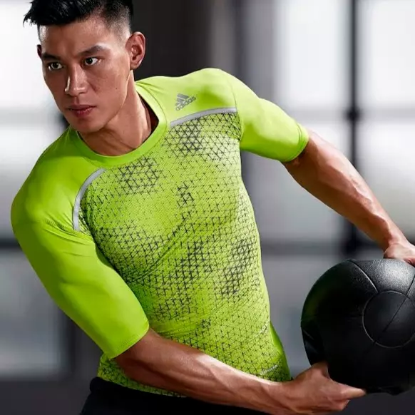 adidas x 林書豪 2016 春夏男性 techfit 機能緊身衣　潛能全開