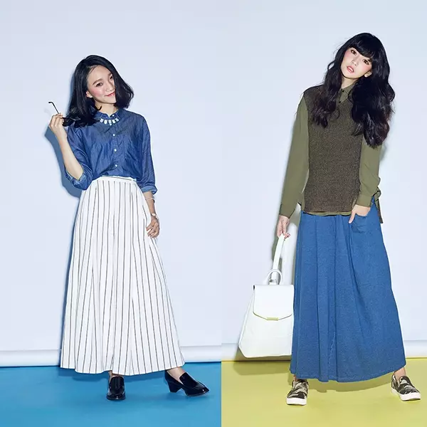 小隻女 VS. 高挑女，SKANTS 褲裙時髦穿搭大 PK
