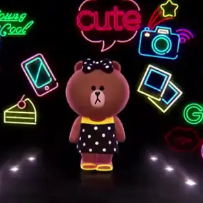 LINE 新角色曝光！熊大妹「CHOCO」超時髦　網友：潮味超重
