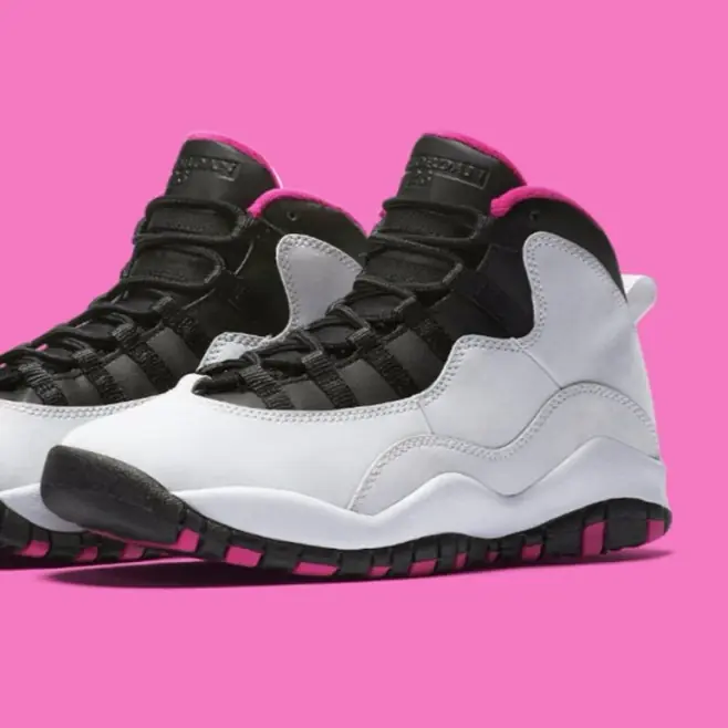 女孩們看過來　Air Jordan 10 Retro「Vivid Pink」女孩限定配色！