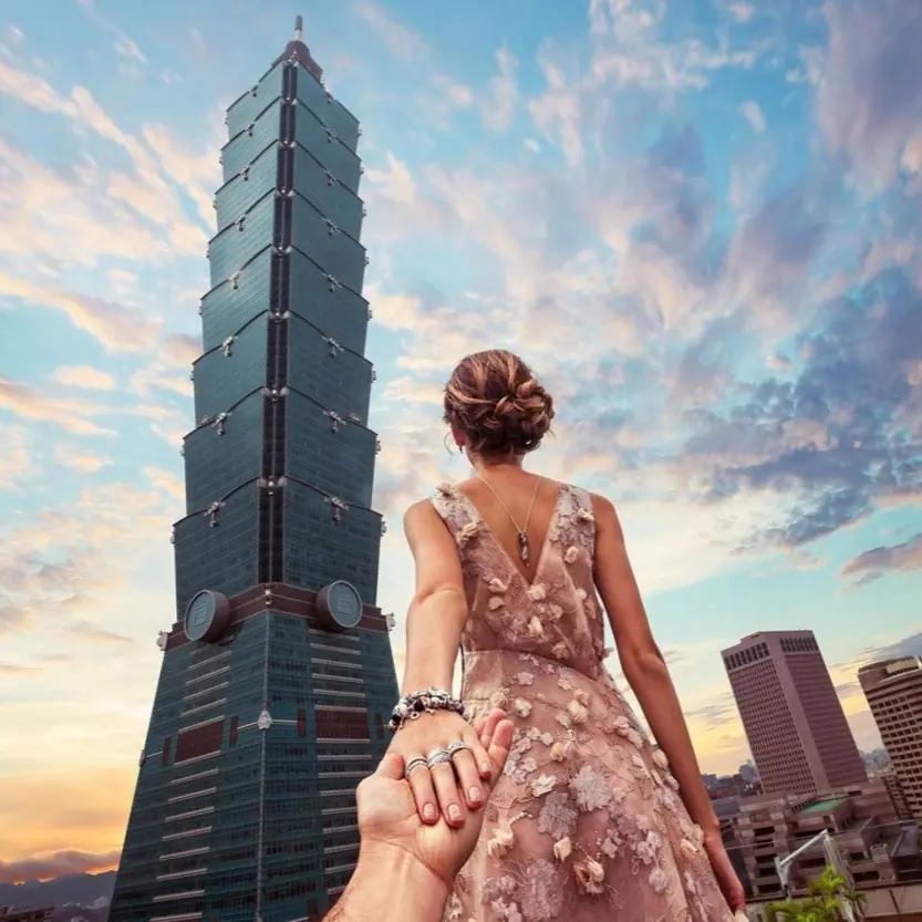 FOLLOW ME 夫妻檔牽到台灣　各地壯闊風景美到讓人不敢置信！