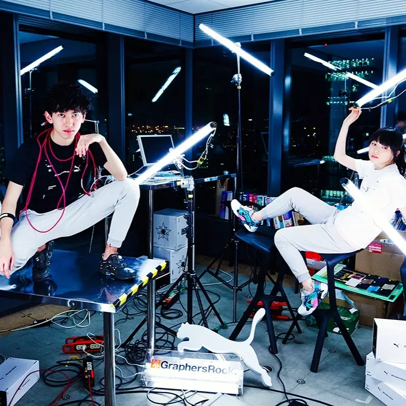 PUMA 聯手日本 GraphersRock 鬼才設計師 Tamio Iwaya 重新打造Disc Blaze   注入強烈電子科幻元素　