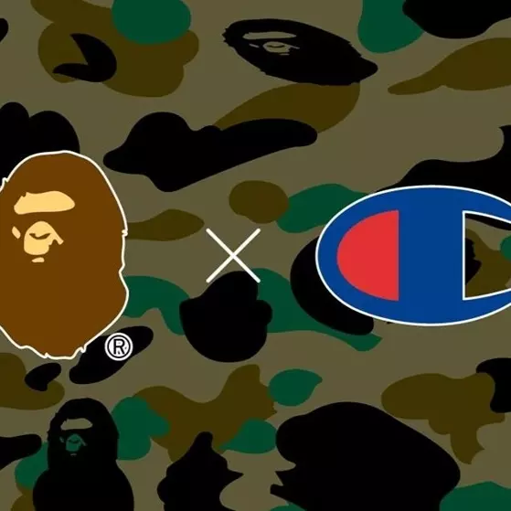 這兩個品牌的合作是夢幻隊嗎？ A BATHING APE® x Champion 即將發布最新聯名