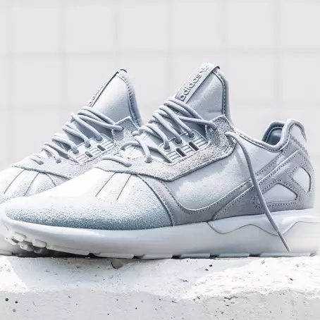 夏季清新設計！adidas Originals Tubular Runner 推出純灰麂皮鞋款！