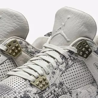 蛇皮的最奢華　Air Jordan 4 Premium 全新配色「Snakeskin」