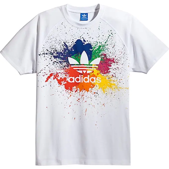 為同志發聲！adidas 推出夏季「Pride」系列　彩虹潑墨表達 LGBT 理念　