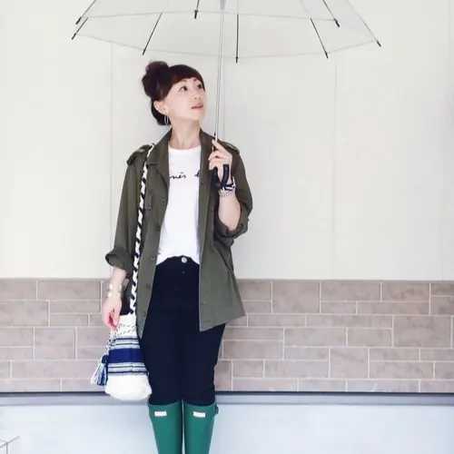 下雨天絕不是狼狽天，雨靴穿搭就算大雷雨依舊有型時尚